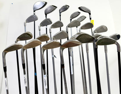 Wholesale Lot of 24 Golf Clubs - Right and left-Handed - Assorted Golf Clubs-Next Round