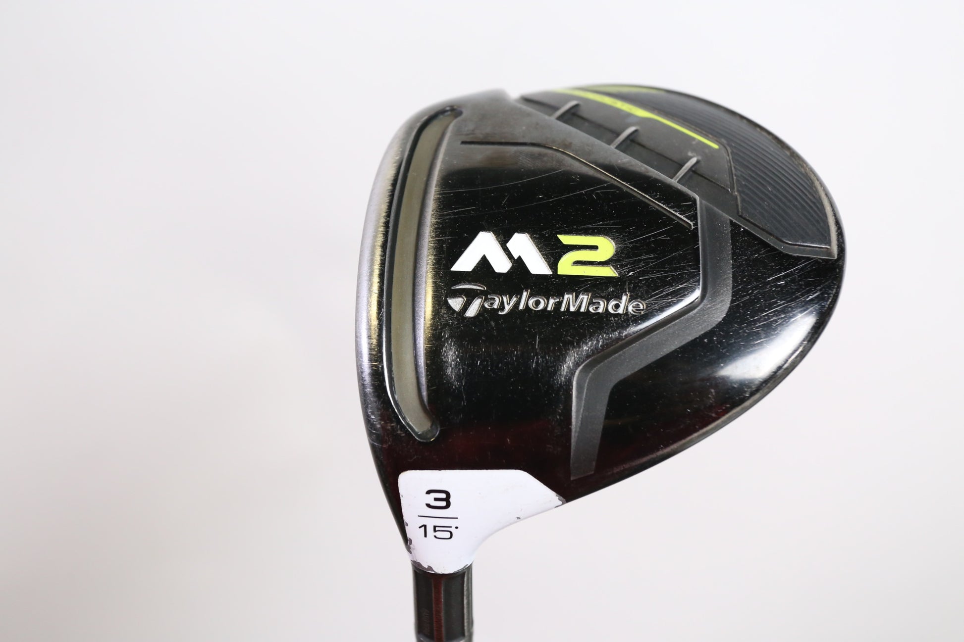 Used TaylorMade M2 2017 3-Wood - Left-Handed - 15 Degrees - Stiff Flex-Next Round