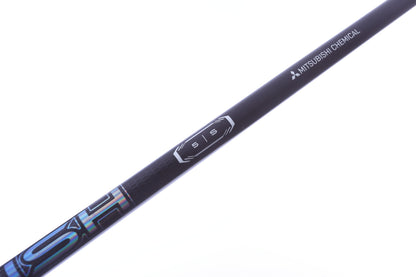 Used Mitsubishi Vanquish Blue Driver Shaft Stiff Flex Graphite - 44.25 in - Callaway Opti-Fit Adapter