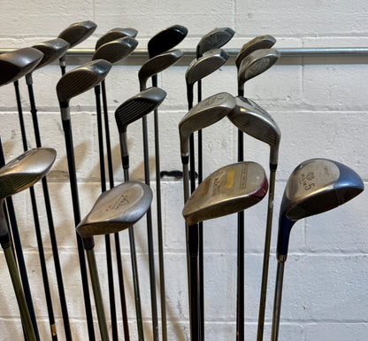 Wholesale Lot of 40 Golf Clubs - Assorted Fairway Woods - RH/LH - Mixed Flexes-Next Round