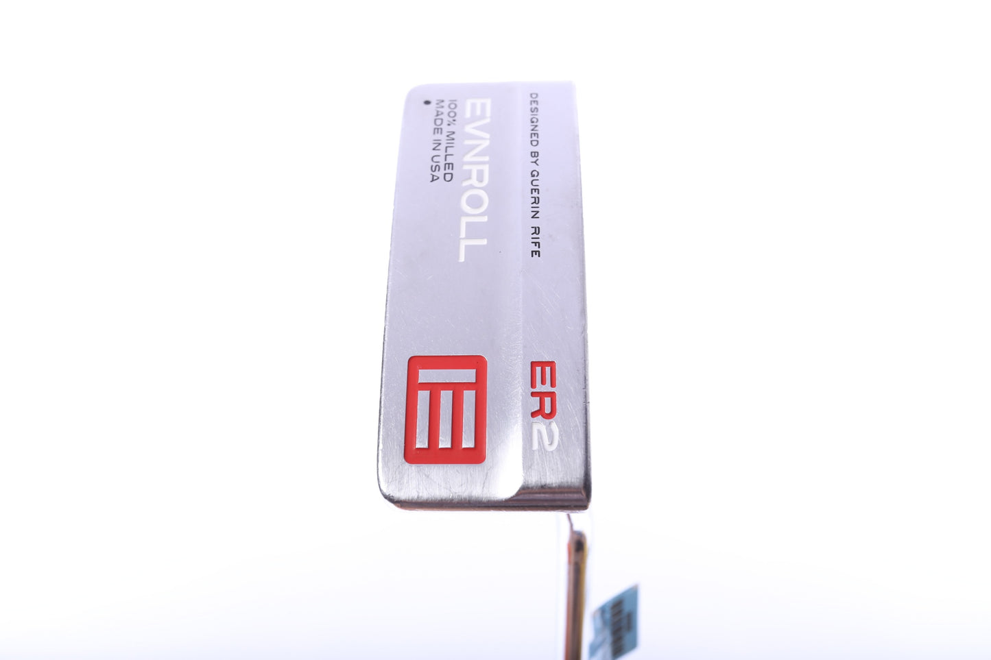 Used Evnroll ER2.2 Satin MidBlade Putter - Right-Handed - 35 in - Blade-Next Round