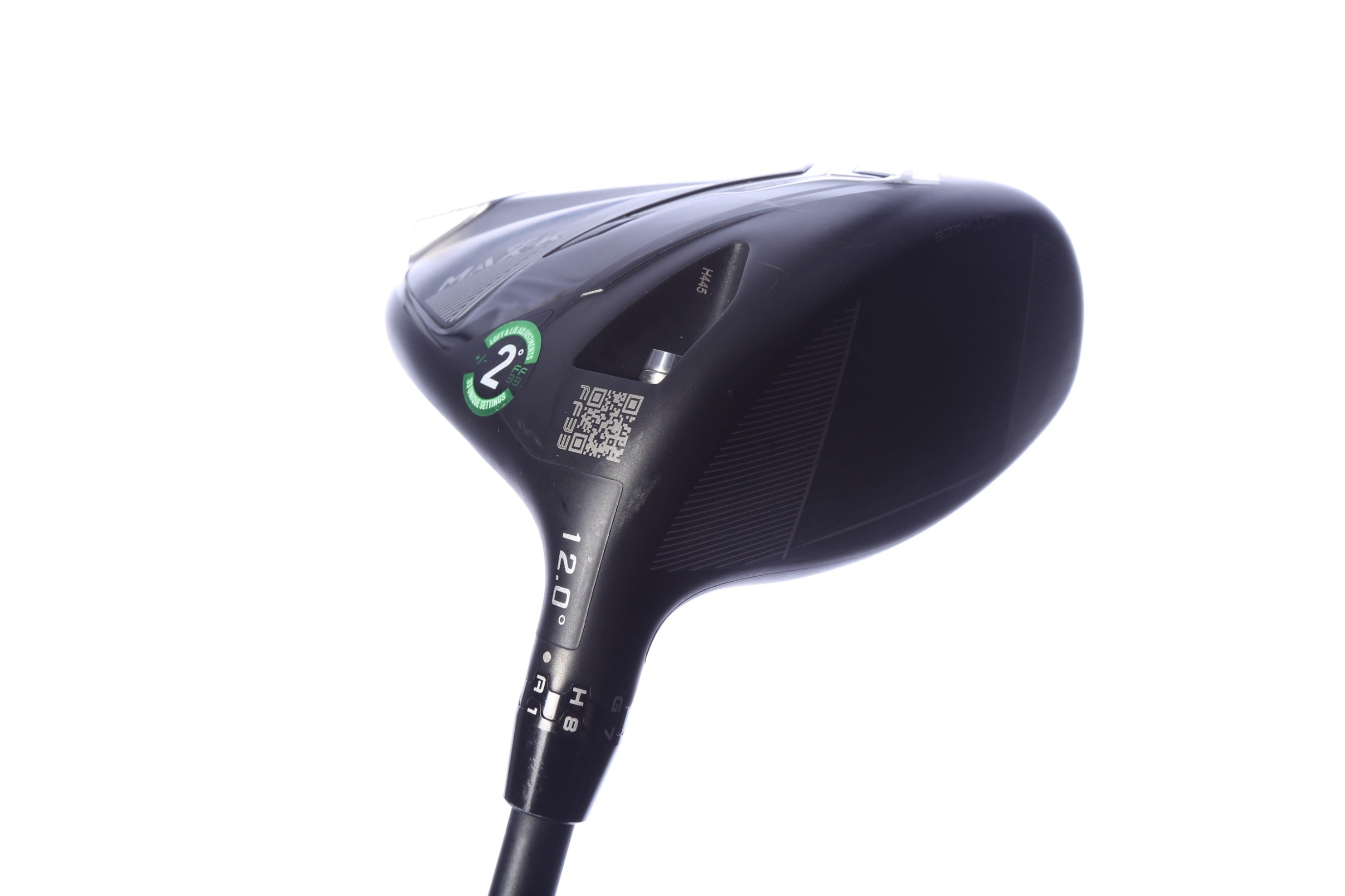 Used Cobra DS-ADAPT MAX-K Driver - 12 Degrees - Seniors Flex Mitsubishi VANQUISH Blue - Right-Handed-Next Round