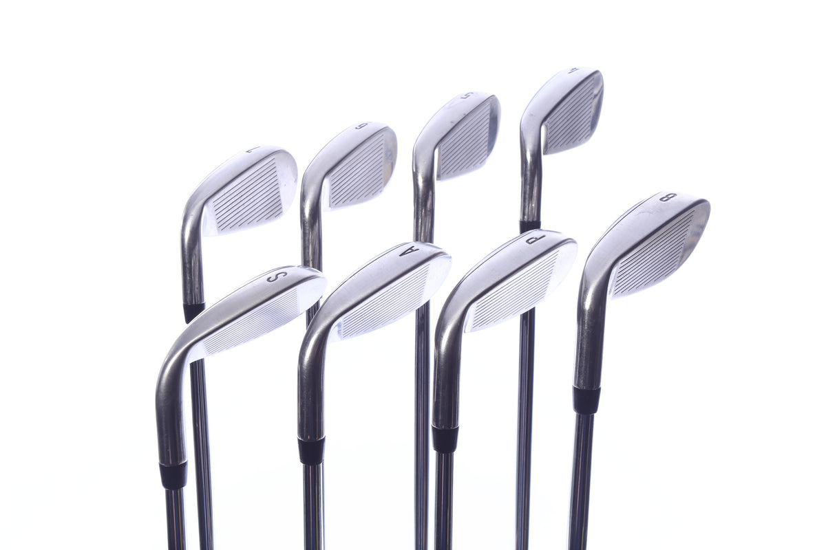 Used Callaway Mavrik Iron Set - Right-Handed - 4-8, PW, AW, SW - Stiff Flex