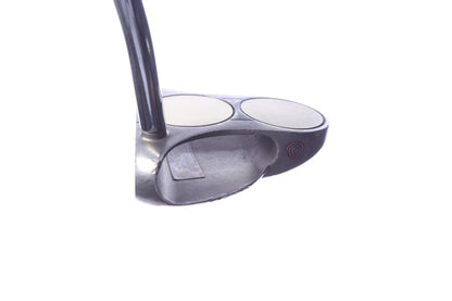 Used Odyssey White Steel 2-Ball Putter - Right-Handed - 35.5 in - Mallet-Next Round