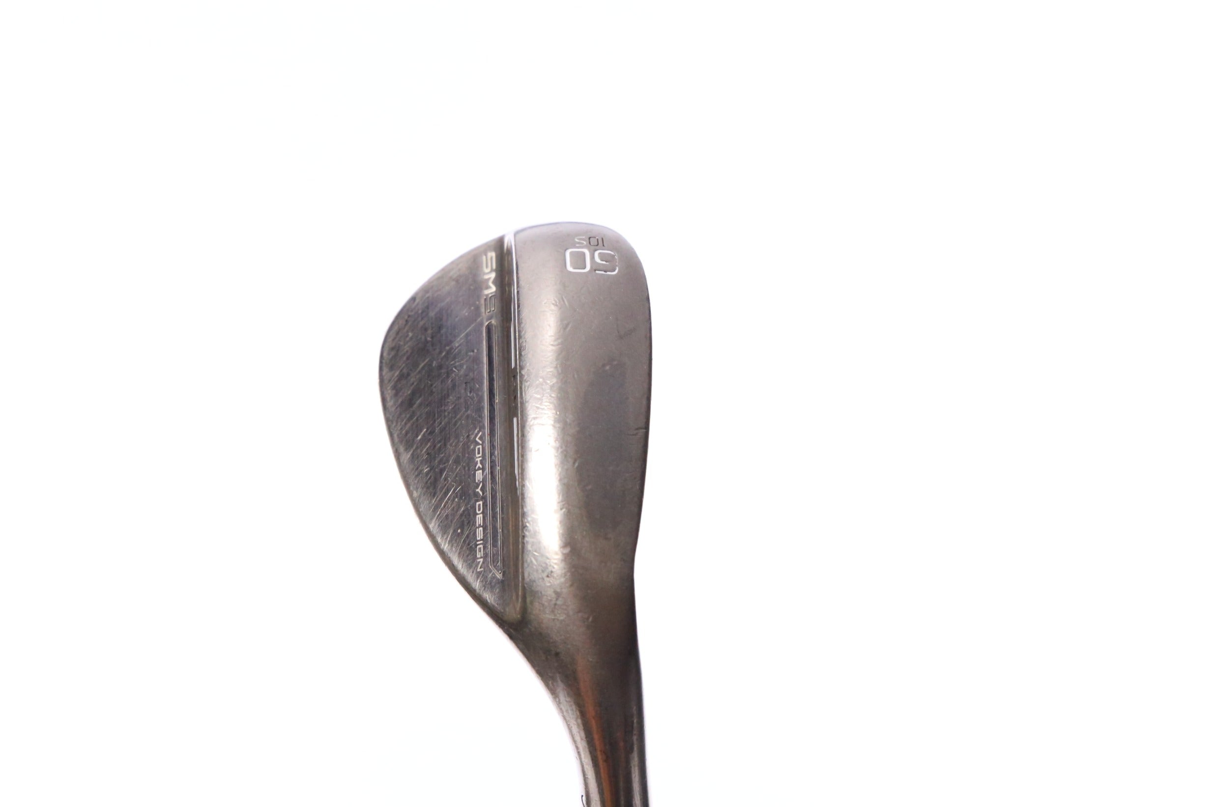 Used Titleist Vokey SM9 Brushed Steel Lob Wedge - Right-Handed - 60 Degrees - Wedge Flex-Next Round