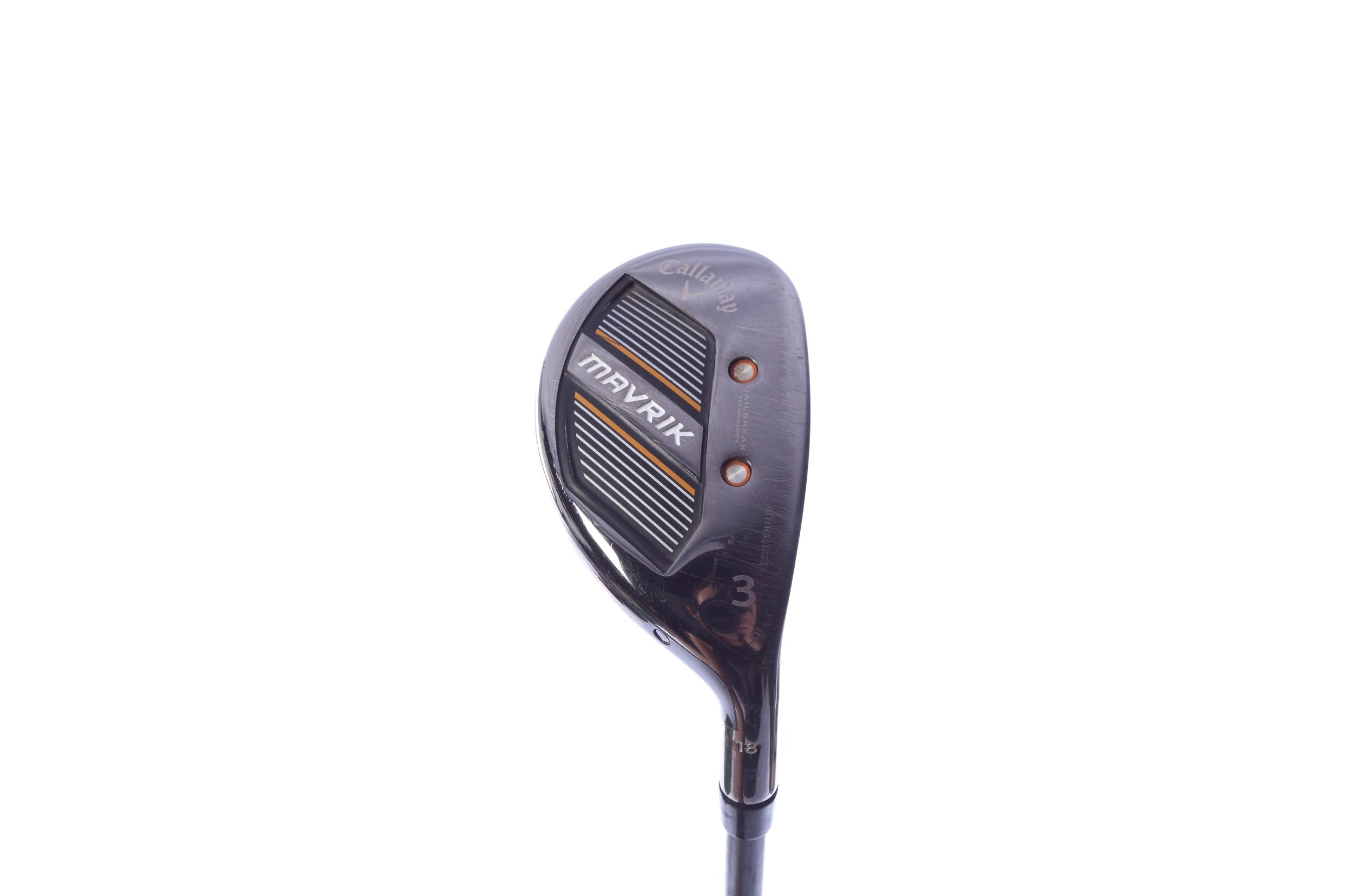 Used Callaway Mavrik 3H Hybrid - Right-Handed - 18 Degrees - Stiff Flex-Next Round