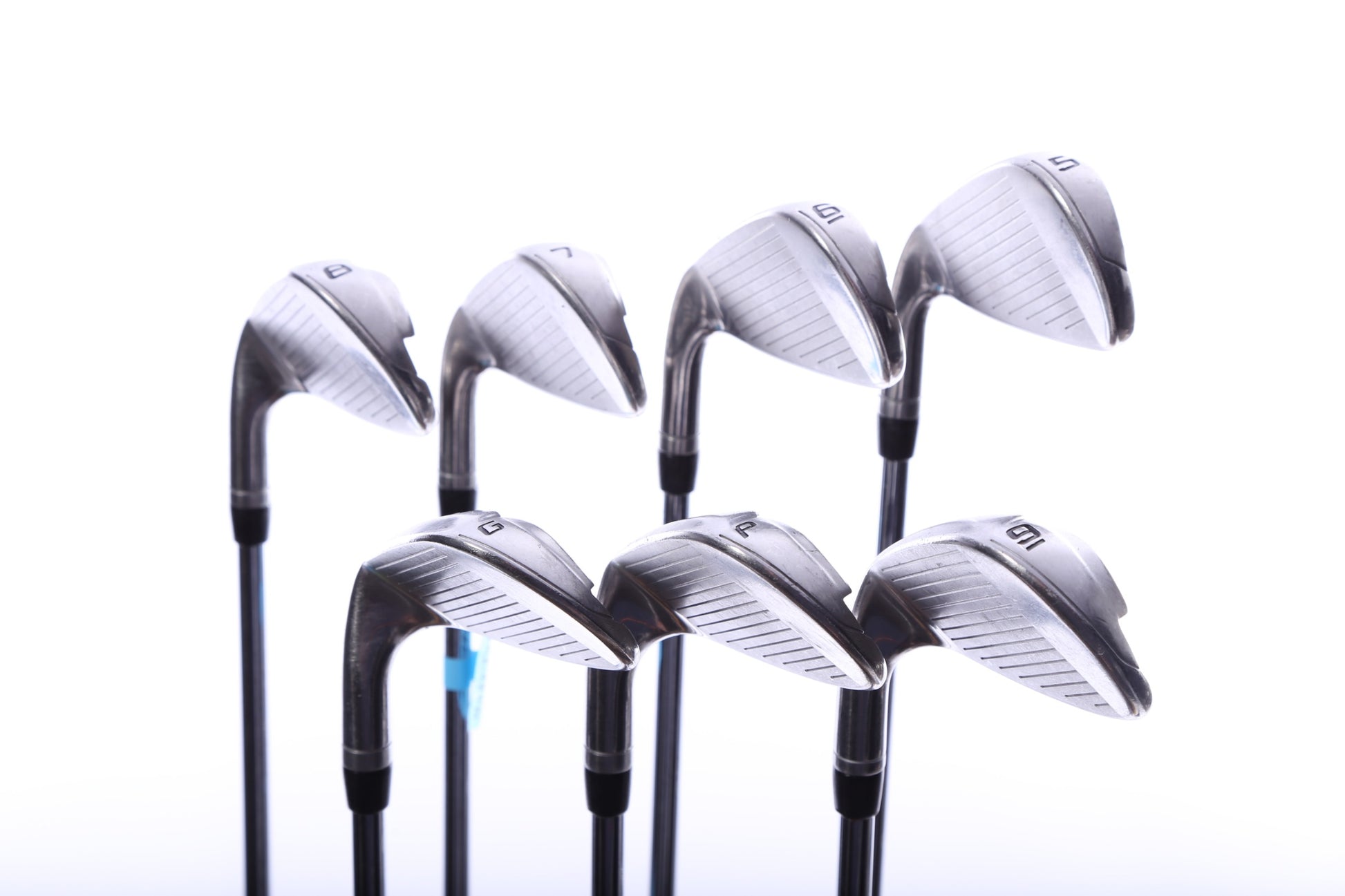 Used Cobra BiO Cell Iron Set - Right-Handed - 5-PW, GW - Regular Flex-Next Round