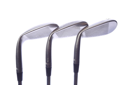 Used Titleist Vokey SM10 Nickel Wedge Set - Right-Handed - 52*, 56*, 60* - Stiff Flex