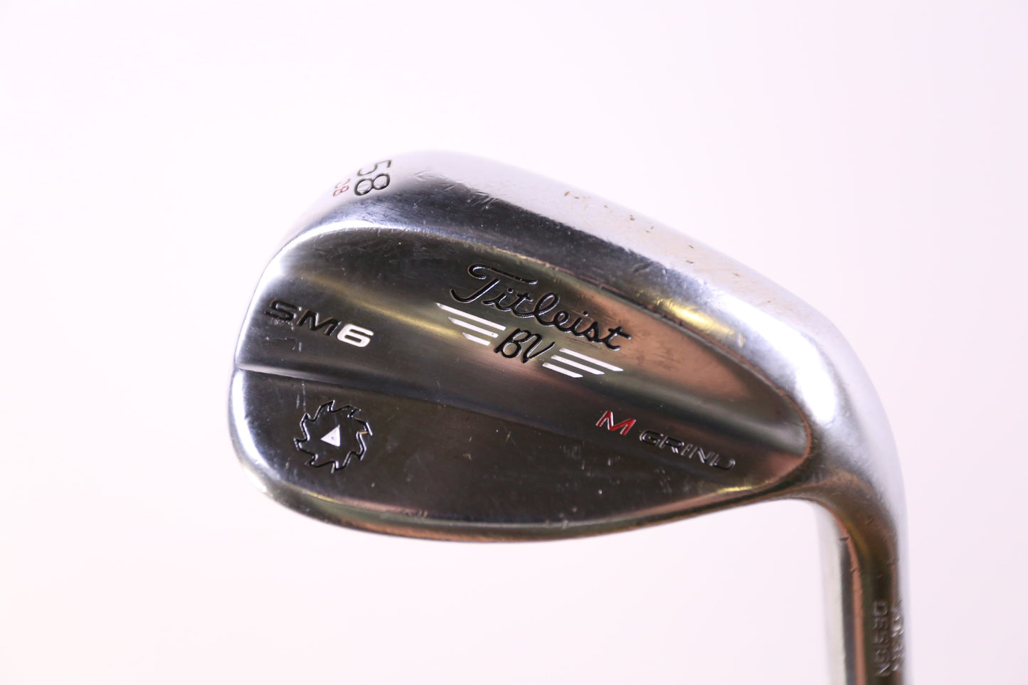 Used Titleist Vokey SM6 Tour Chrome Lob Wedge - Right-Handed - 58 Degrees - Stiff Flex-Next Round