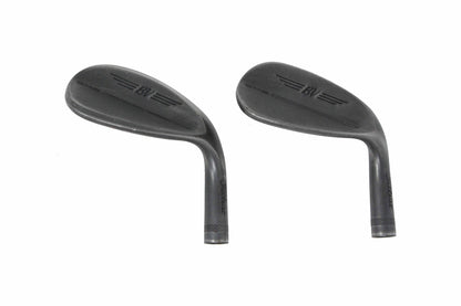 Used Titleist Vokey SM9 Jet Black Wedge Set - HEAD ONLY - Right-Handed - 50*, 54*-Next Round