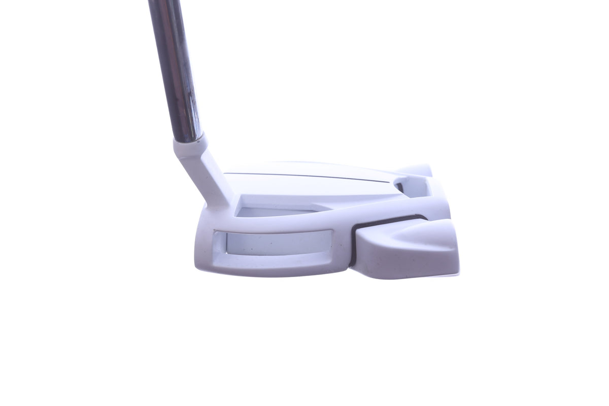 Used TaylorMade Spider Ghost White Small Slant Putter - Right-Handed - 33 in - Mallet