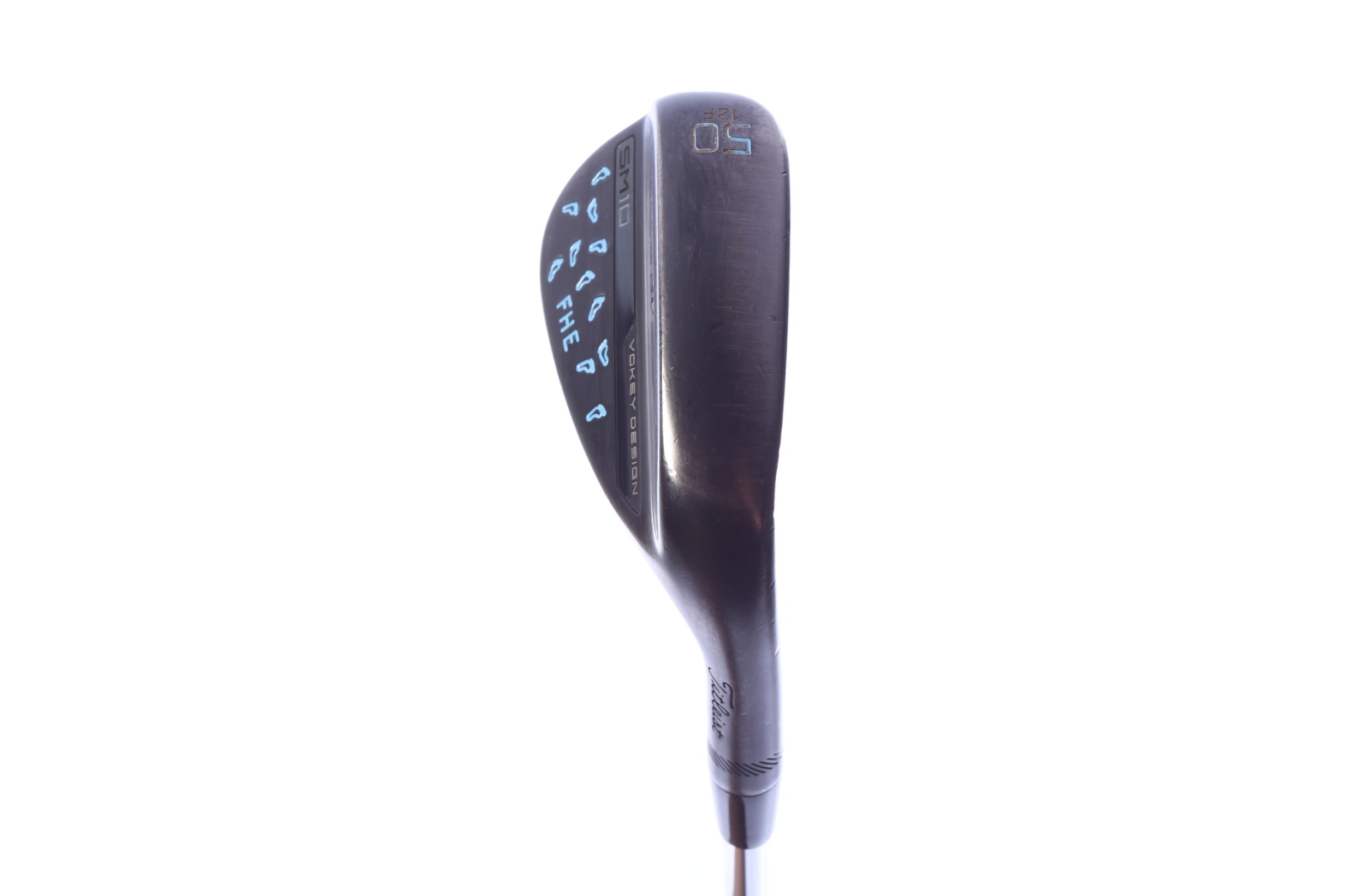 Used Titleist Vokey SM10 Jet Black Approach Wedge - Right-Handed - 50 Degrees - Extra Stiff Flex-Next Round