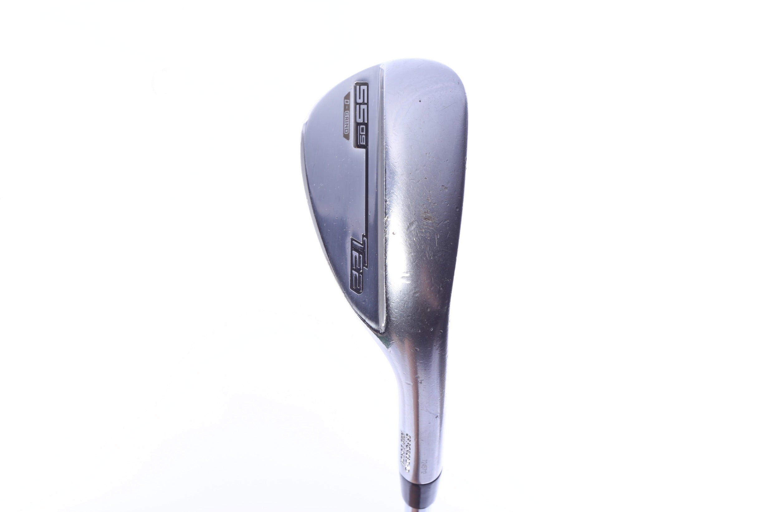 Used Mizuno T22 Satin Chrome Sand Wedge - Right-Handed - 55 Degrees - Stiff Flex