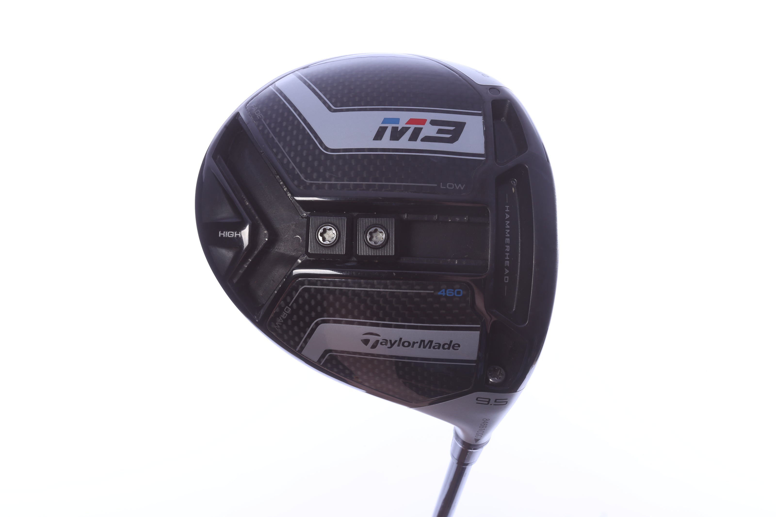 Used TaylorMade M3 Driver - 9.5 Degrees - Stiff Flex Mitsubishi DIAMANA T+ - Right-Handed