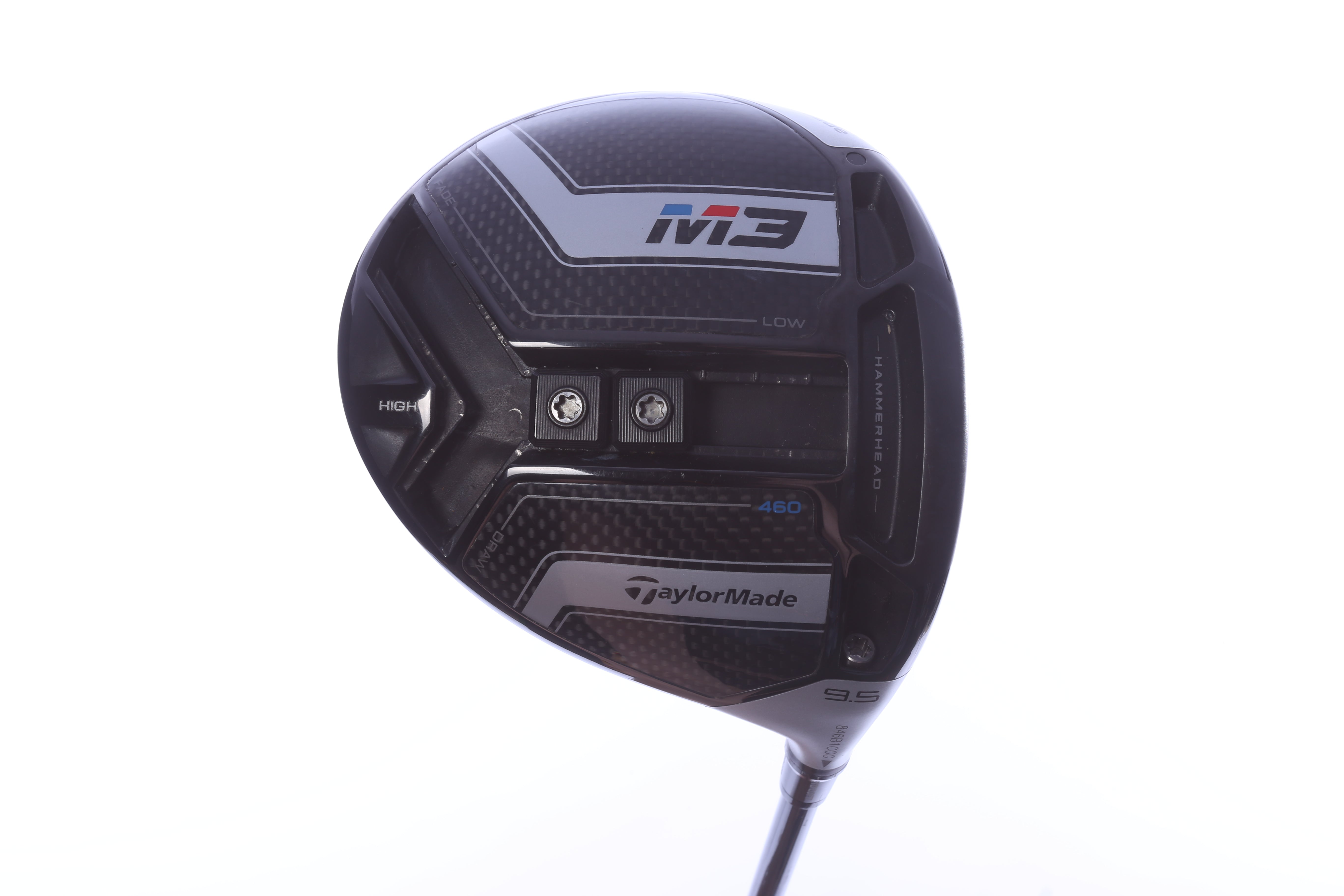 Used TaylorMade M3 Driver - 9.5 Degrees - Stiff Flex Mitsubishi DIAMANA T+ - Right-Handed