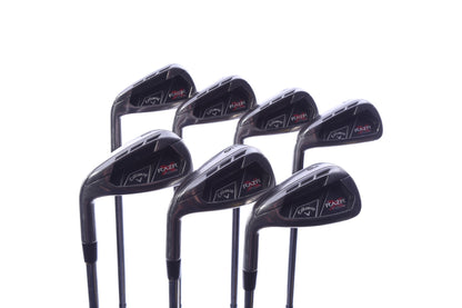 Used Callaway RAZR X Tour Iron Set - Left-Handed - 4-PW - Extra Stiff Flex