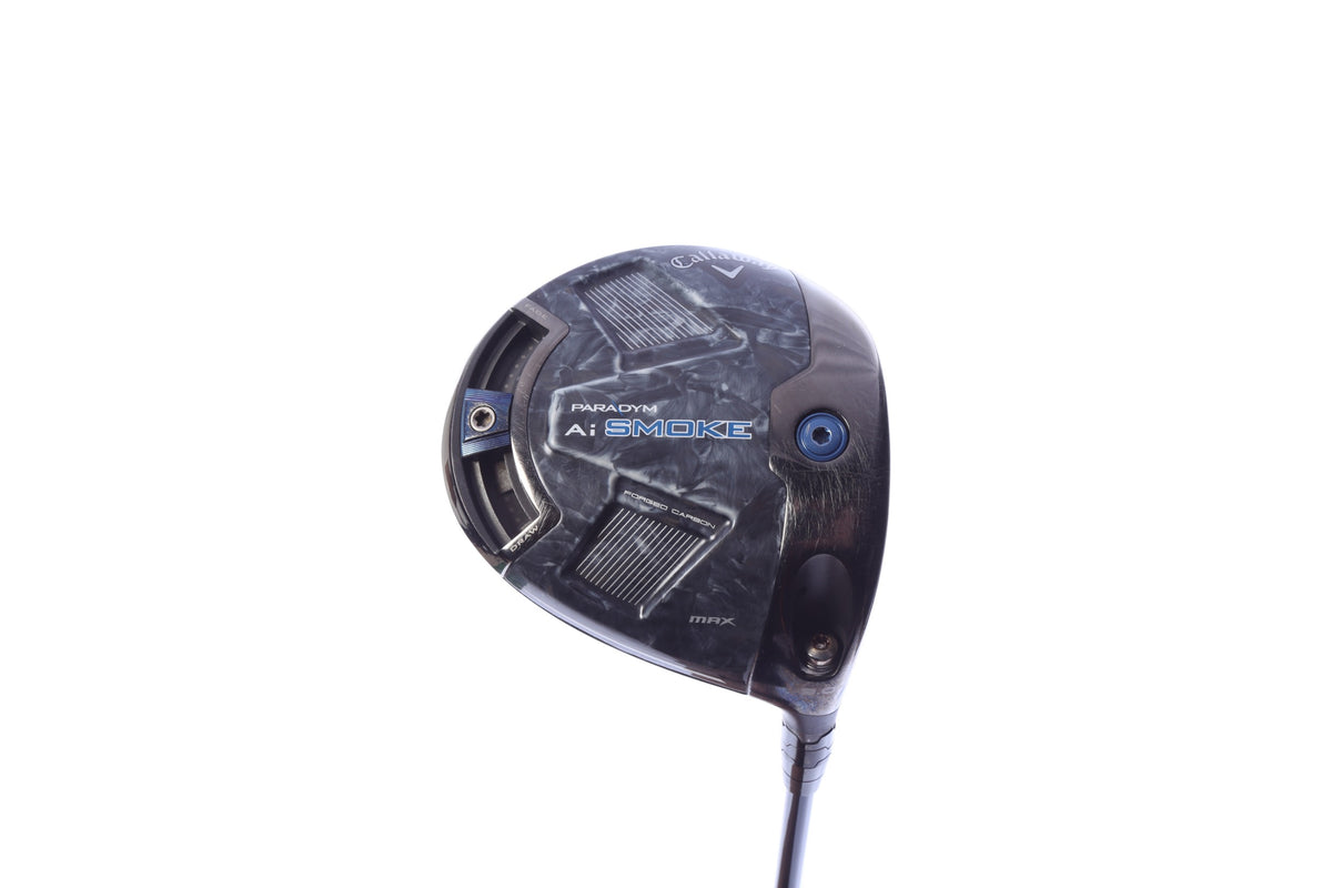 Used Callaway Paradym Ai Smoke Triple Diamond Max Driver - 9 Degrees - Extra Stiff Flex Fujikura Ventus Blue - Right-Handed