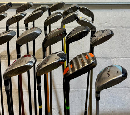 Wholesale Lot of 40 Golf Clubs - Assorted Hybrids-Next Round