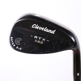 Used Cleveland 588 RTX 2.0 Black Satin Sand Wedge - Right-Handed - 54 Degrees - Regular Flex-Next Round