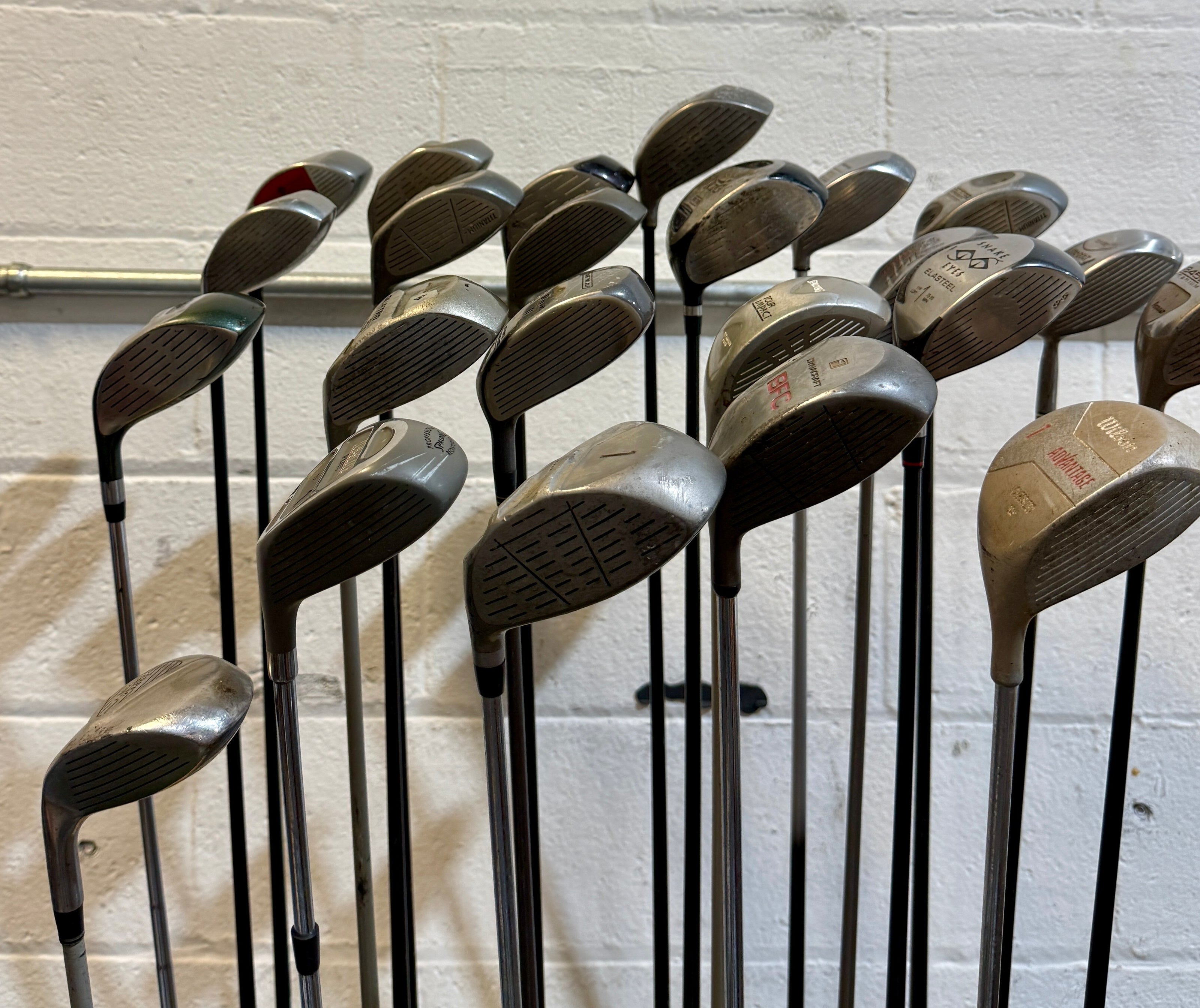 Wholesale Lot of 30 Golf Clubs - Assorted Drivers - Various Lofts/Lengths/Flexes