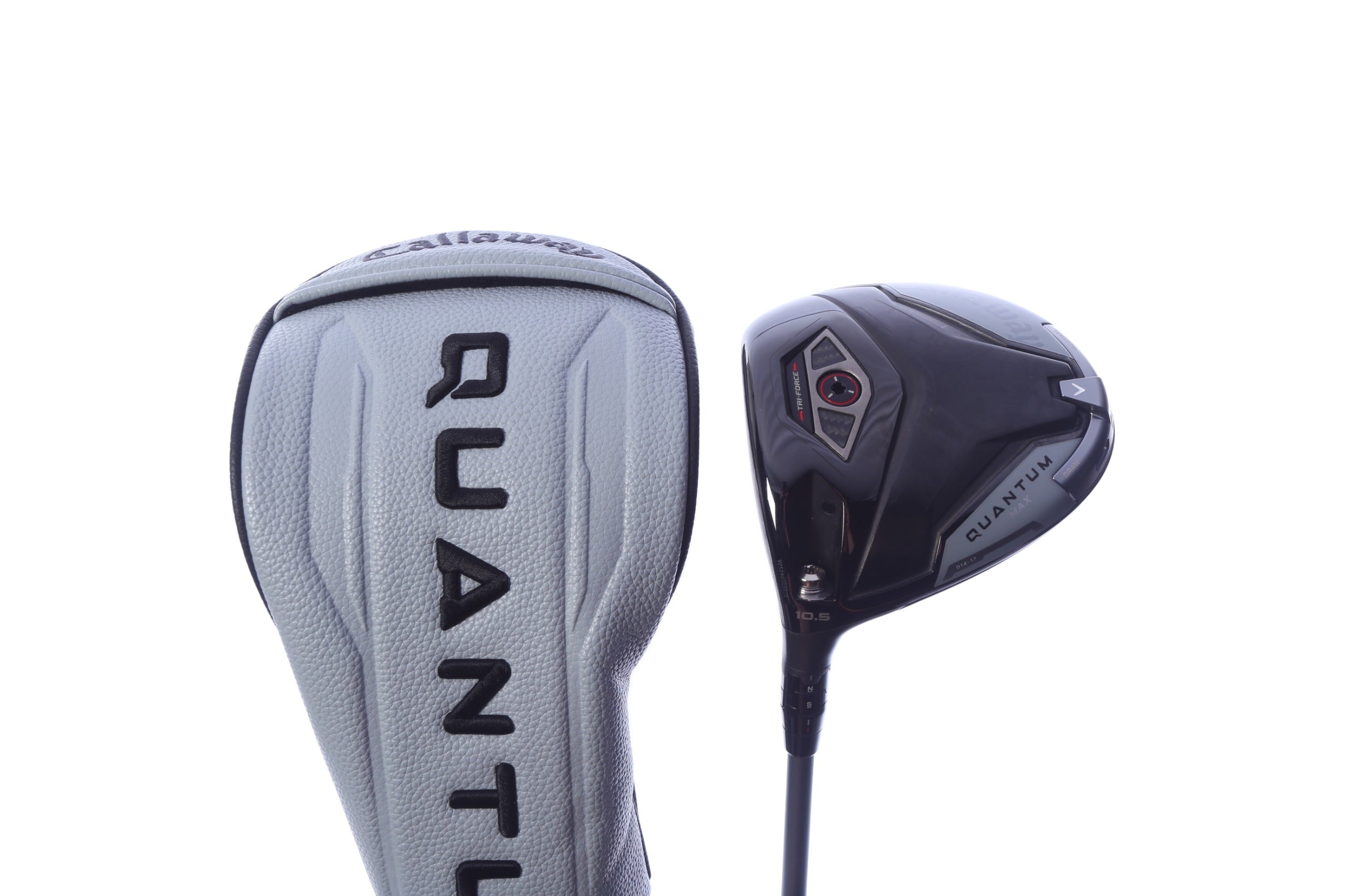 Used Callaway Quantum MAX Driver - 10.5 Degrees - Extra Stiff Flex Project X Denali Frost Silver - Left-Handed