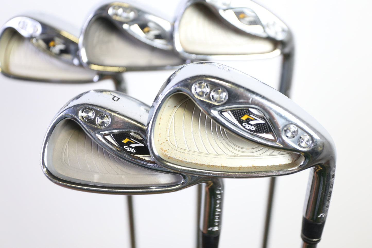 Used TaylorMade r7 CGB MAX Iron Set - Right-Handed - 5-8, PW - Regular Flex-Next Round