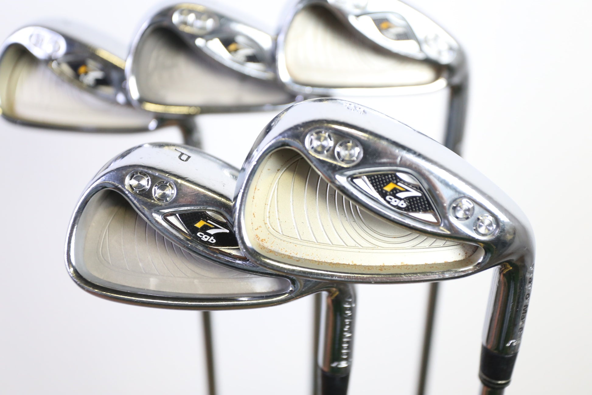 Used TaylorMade r7 CGB MAX Iron Set - Right-Handed - 5-8, PW - Regular Flex-Next Round