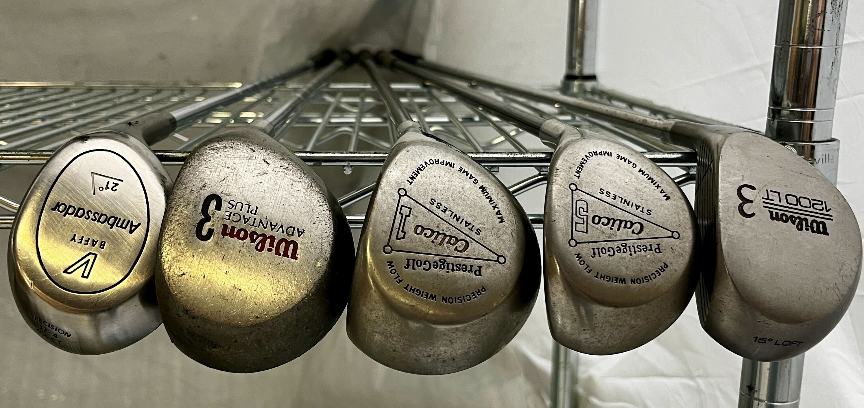 Wholesale Lot of 40 Golf Clubs - Assorted Fairway Woods-Next Round