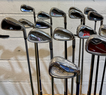 Wholesale Lot of 45 Golf Clubs - Assorted Single Irons-Next Round