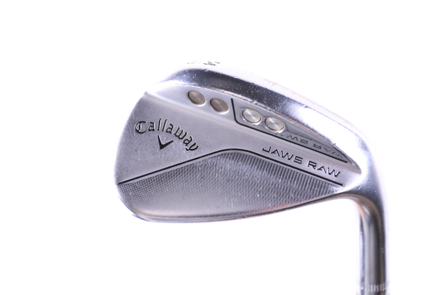 Used Callaway JAWS Raw Chrome Sand Wedge - Right-Handed - 54 Degrees - Stiff Flex-Next Round