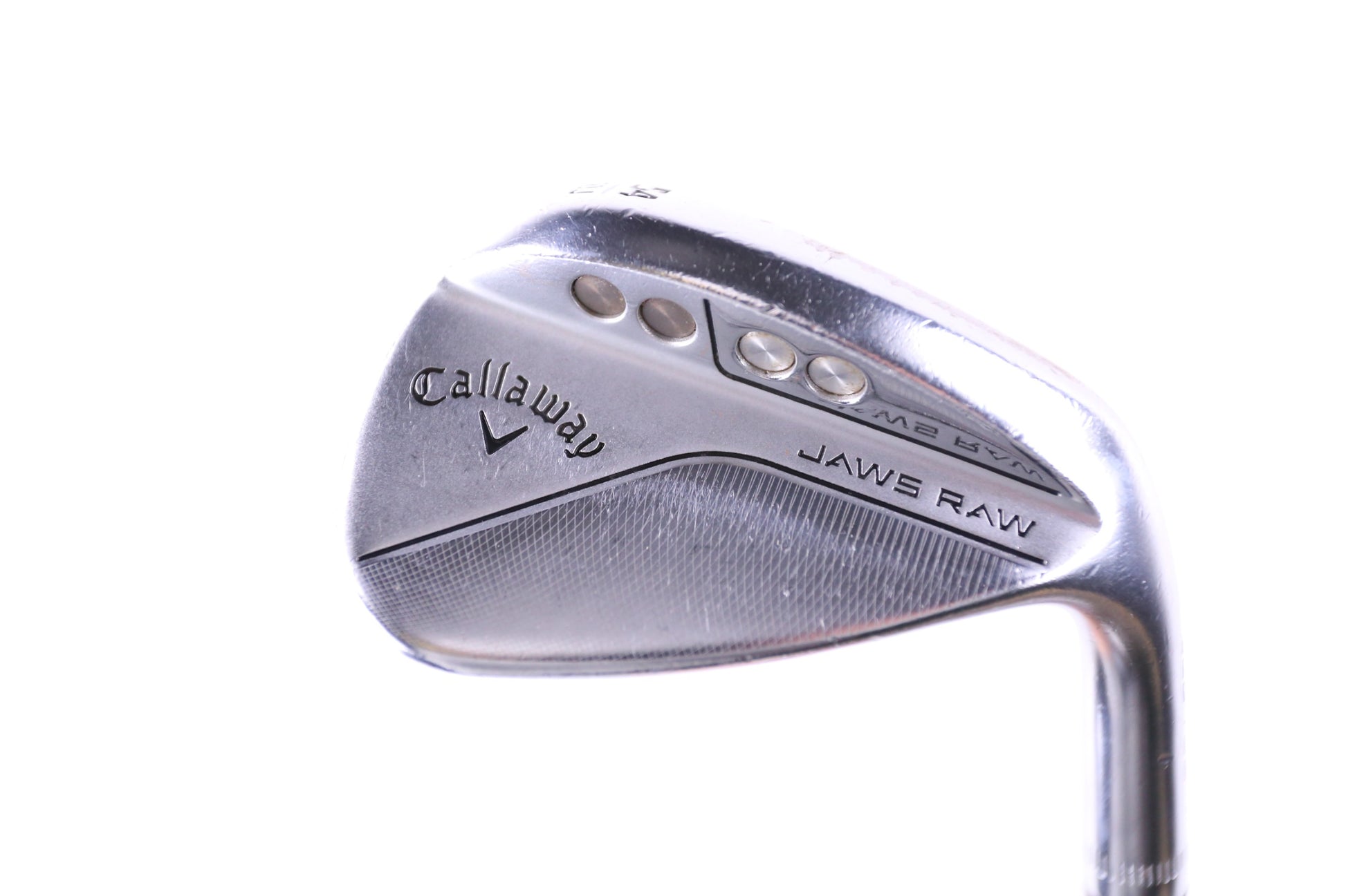 Used Callaway JAWS Raw Chrome Sand Wedge - Right-Handed - 54 Degrees - Stiff Flex-Next Round