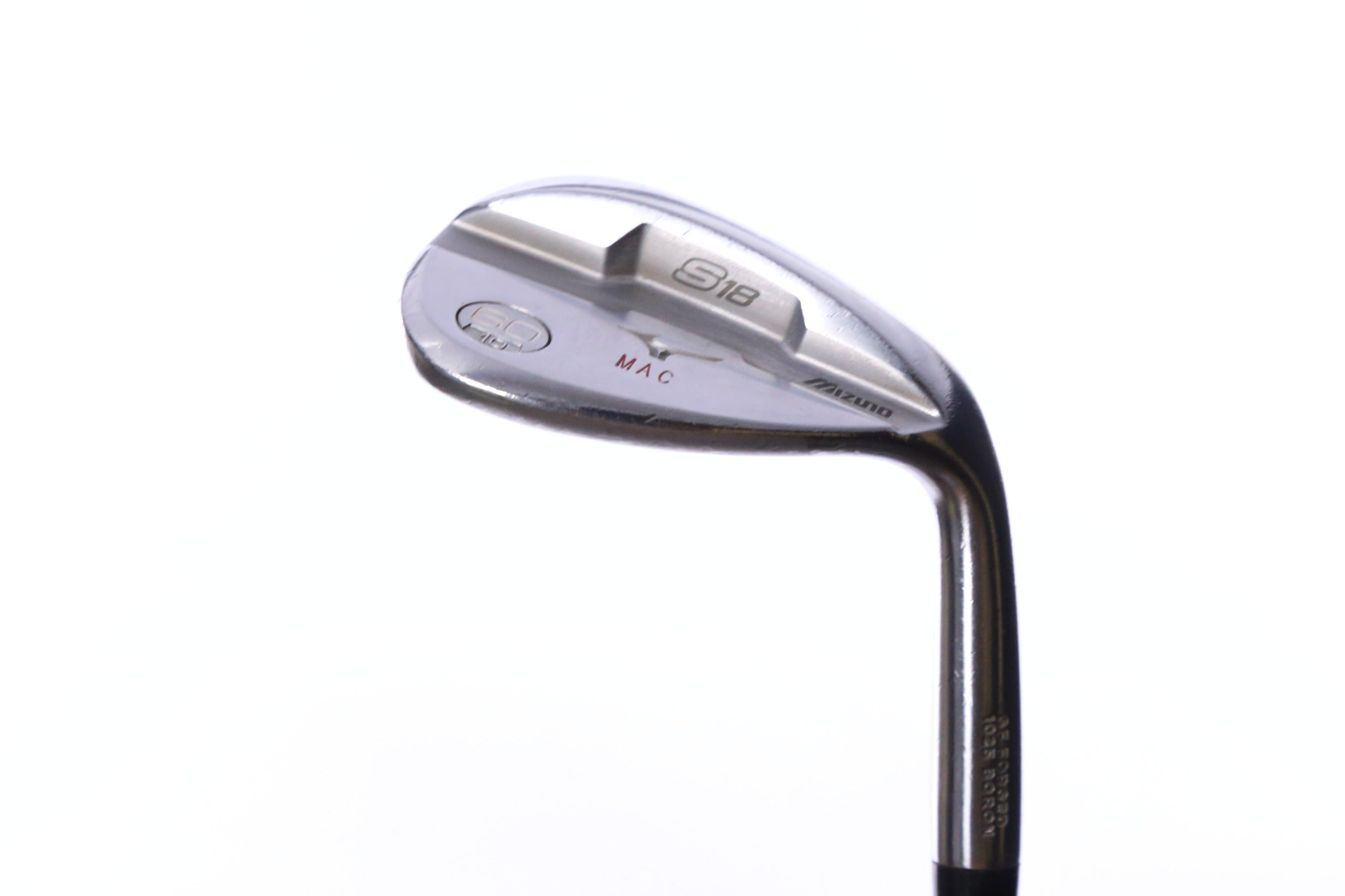 Used Mizuno S18 White Satin Lob Wedge - Right-Handed - 60 Degrees - Regular Flex-Next Round