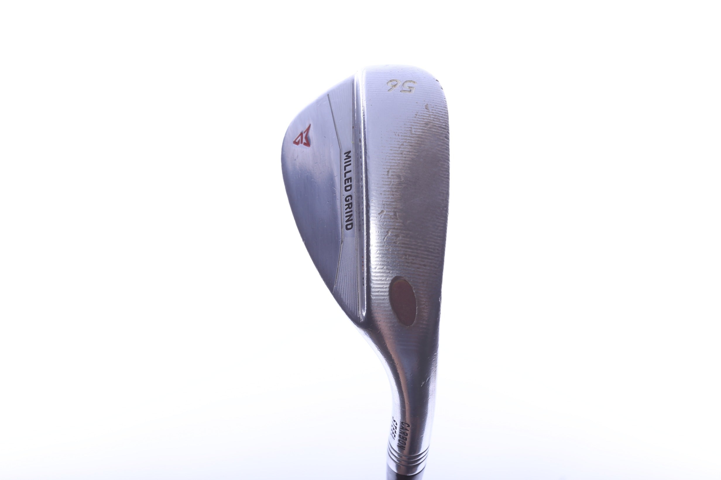 Used TaylorMade Milled Grind Satin Chrome Sand Wedge - Right-Handed - 56 Degrees - Stiff Flex