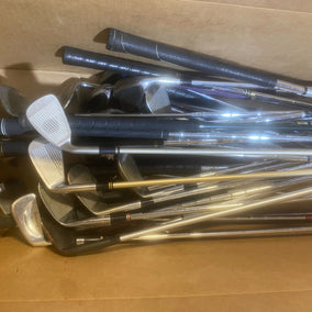 Wholesale Lot of 50 Assorted Single Irons. Taylormade, Cobra, Top Flite, Callaway-Next Round