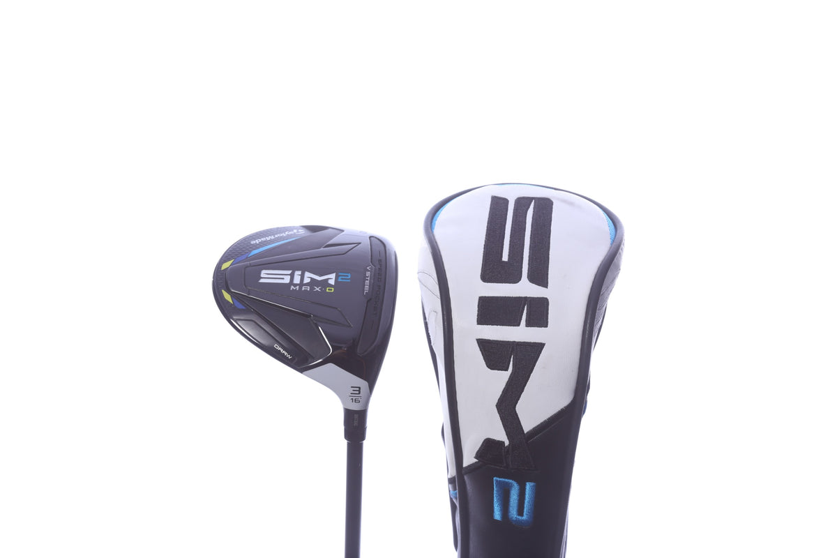 Used TaylorMade SIM2 MAX-D 3-Wood - Right-Handed - 16 Degrees - Stiff Flex