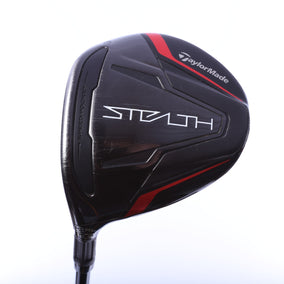 Used TaylorMade STEALTH 3HL Wood - Left-Handed - 16.5 Degrees - Stiff Flex-Next Round