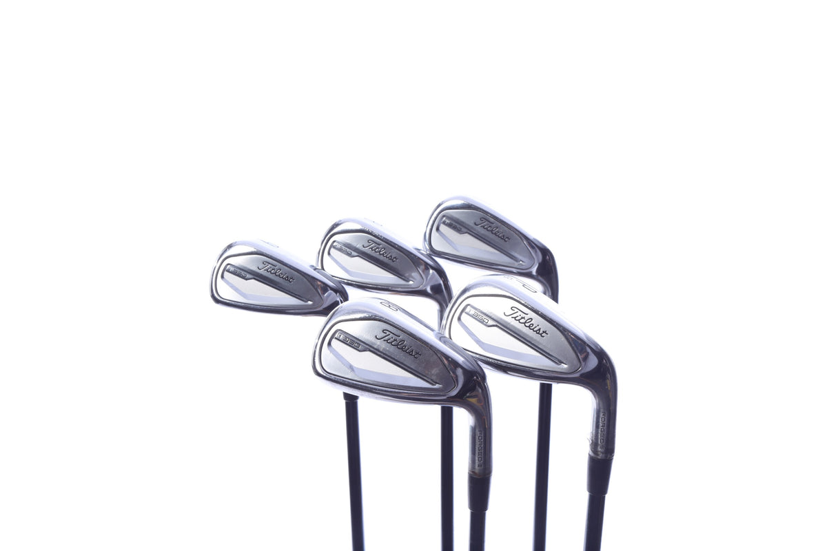 Used Titleist 2023 T350 Iron Set - Right-Handed - 7-PW, AW - Stiff Flex