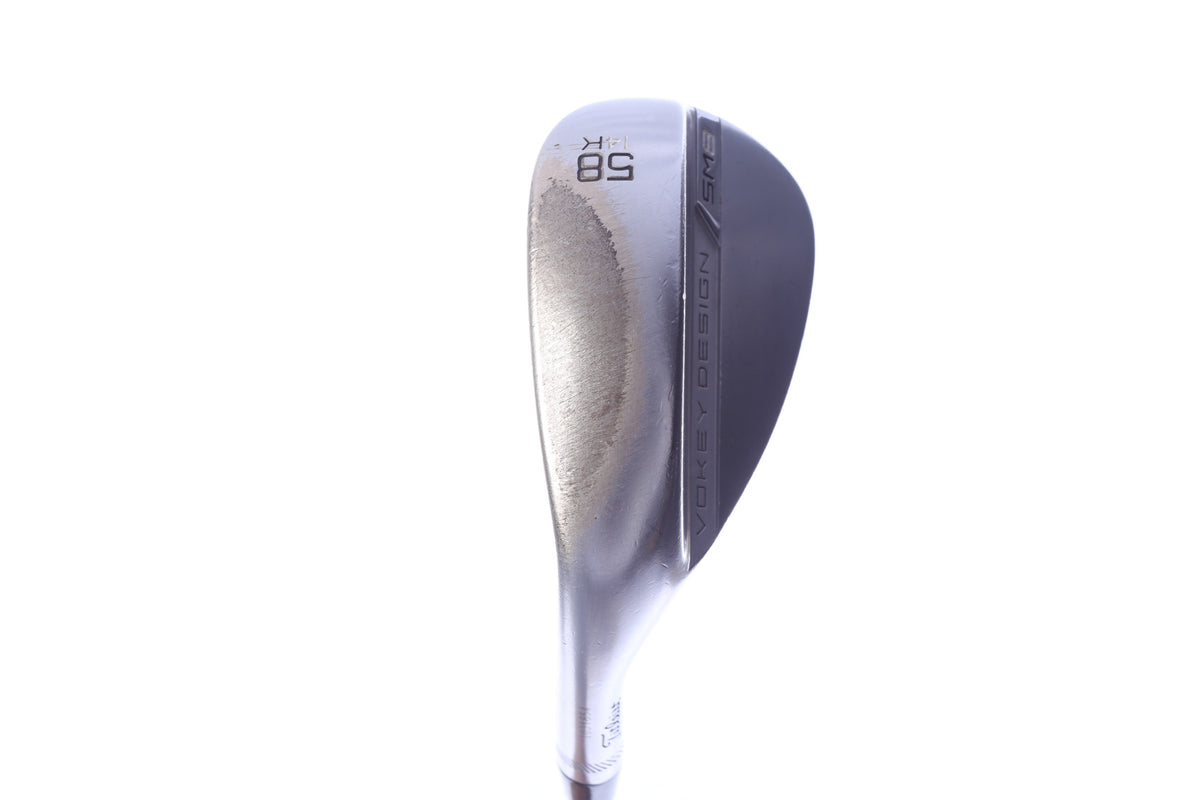 Used Titleist Vokey SM8 Tour Chrome Lob Wedge - Left-Handed - 58 Degrees - Wedge Flex-Next Round