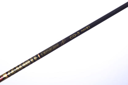 Used Graphite Design Tour AD CQ Driver Shaft Regular Flex Graphite - 43.5 in - TaylorMade M Adapter-Next Round