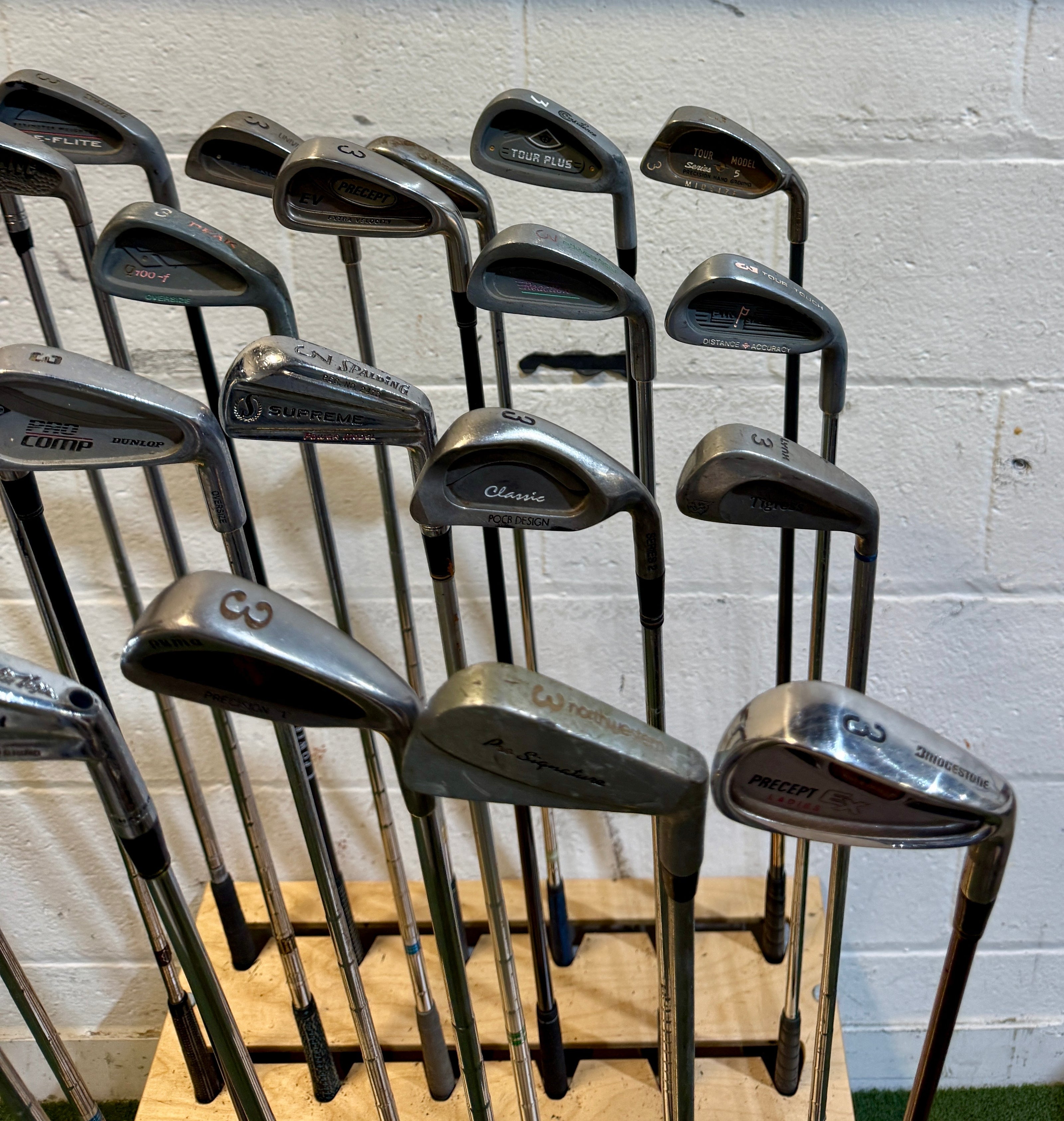 Wholesale Lot of 45 Golf Clubs - Assorted Single Irons-Next Round