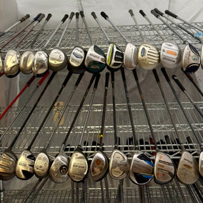 Wholesale Lot of 30 Golf Clubs - Assorted Fairway Woods & Hybrids-Next Round
