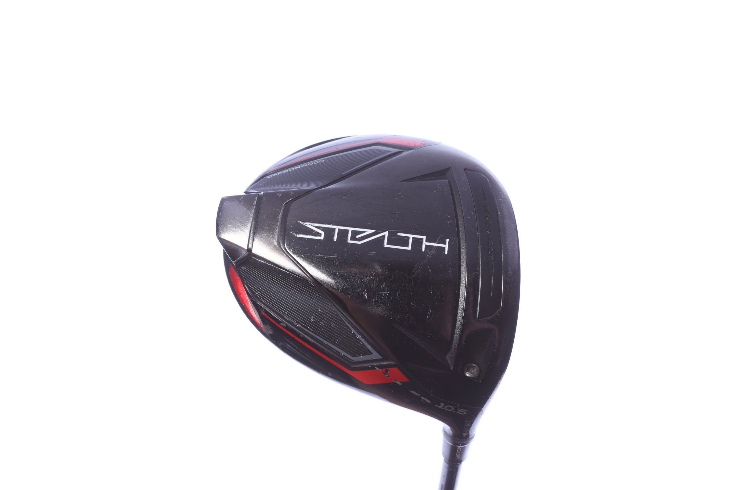 Used TaylorMade STEALTH Driver - 10.5 Degrees - Stiff Flex Project X Hzrdus Smoke RDX - Right-Handed-Next Round