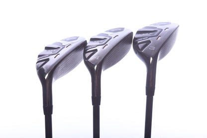 Used Callaway Rogue ST MAX OS Hybrid Set - Right-Handed - 3H, 4H, 5H - Regular Flex