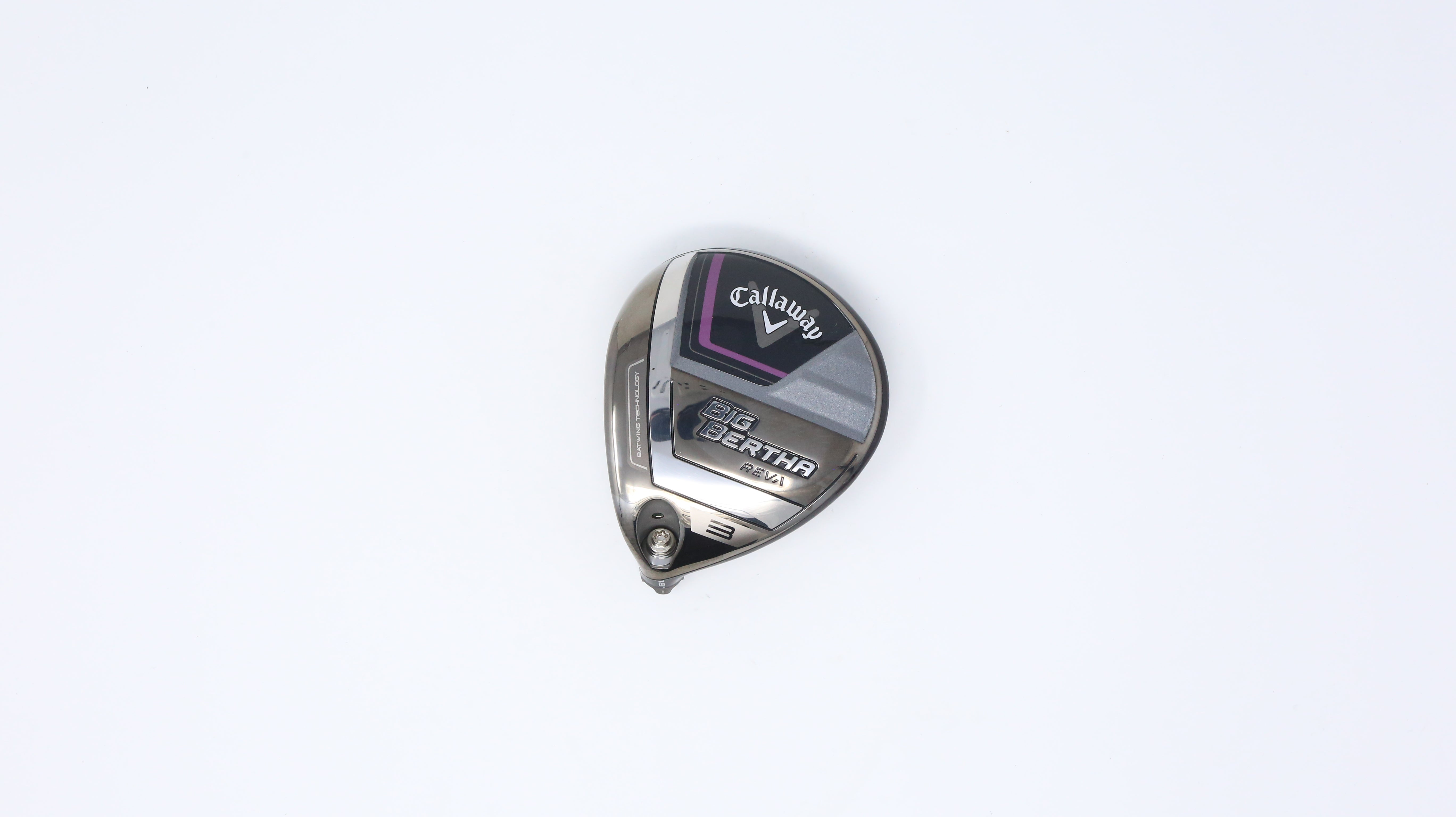 Used Callaway Big Bertha REVA 2023 Fairway Wood - HEAD ONLY - Left-Handed - 15 Degrees-Next Round
