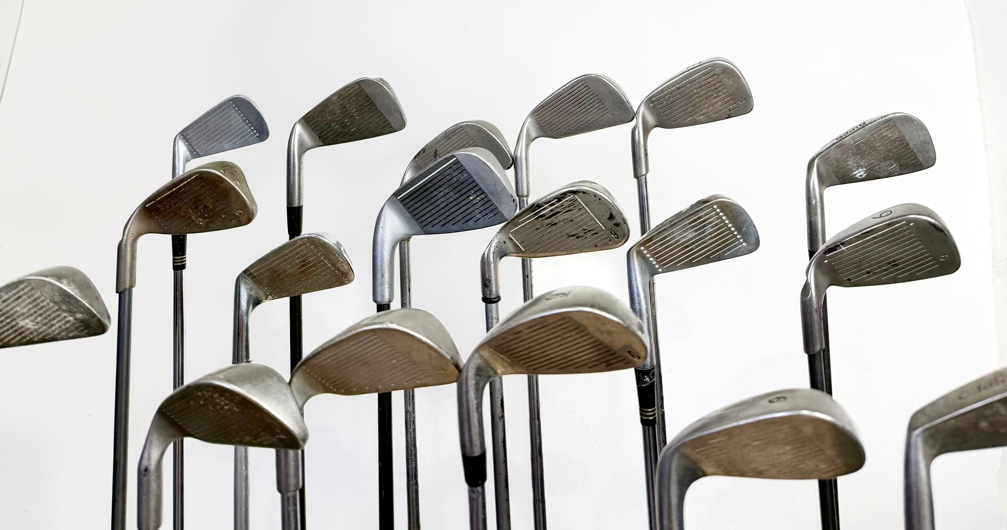 Wholesale Lot of 24 Golf Clubs - Right Handed - Assorted Irons and Wedges-Next Round