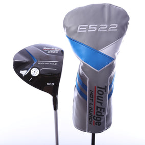 Used Tour Edge Hot Launch E522 Driver - 10.5 Degrees - Regular Flex Mitsubishi Fubuki HL Series - Right-Handed-Next Round