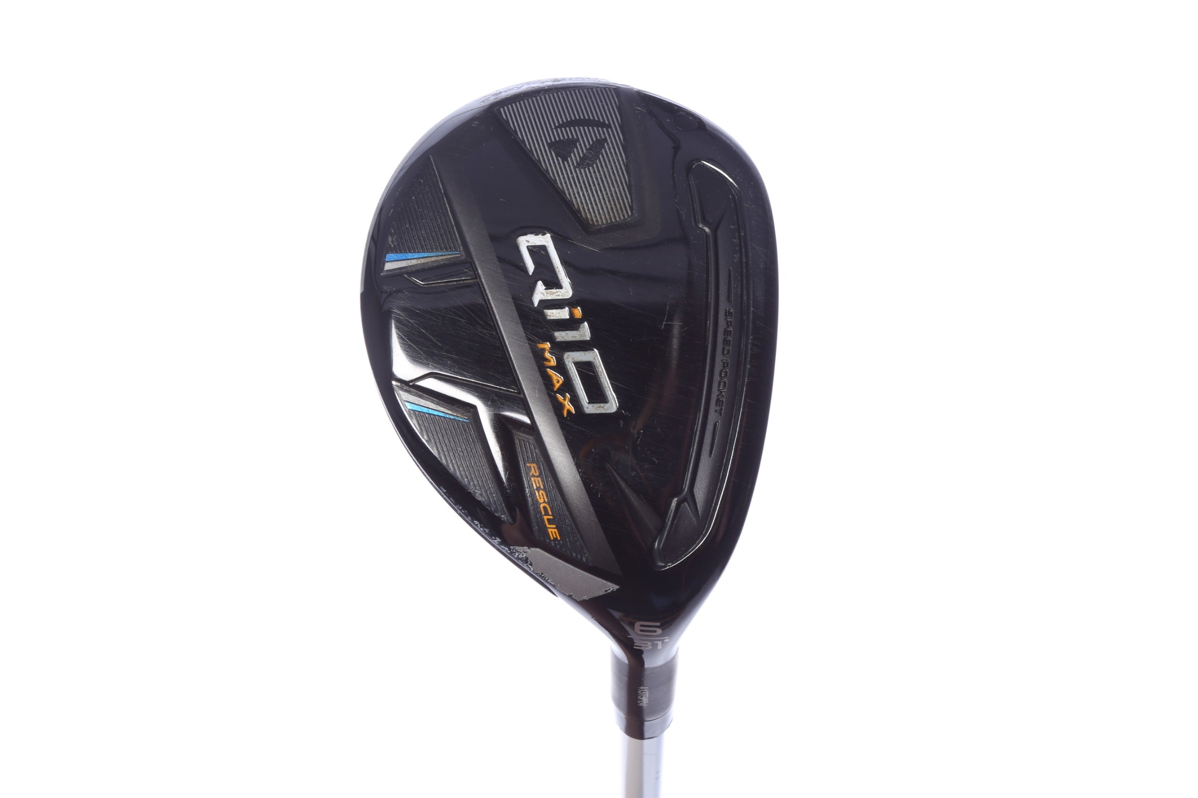 Used TaylorMade Qi10 MAX 6H Hybrid - Right-Handed - 31 Degrees - Ladies Flex-Next Round