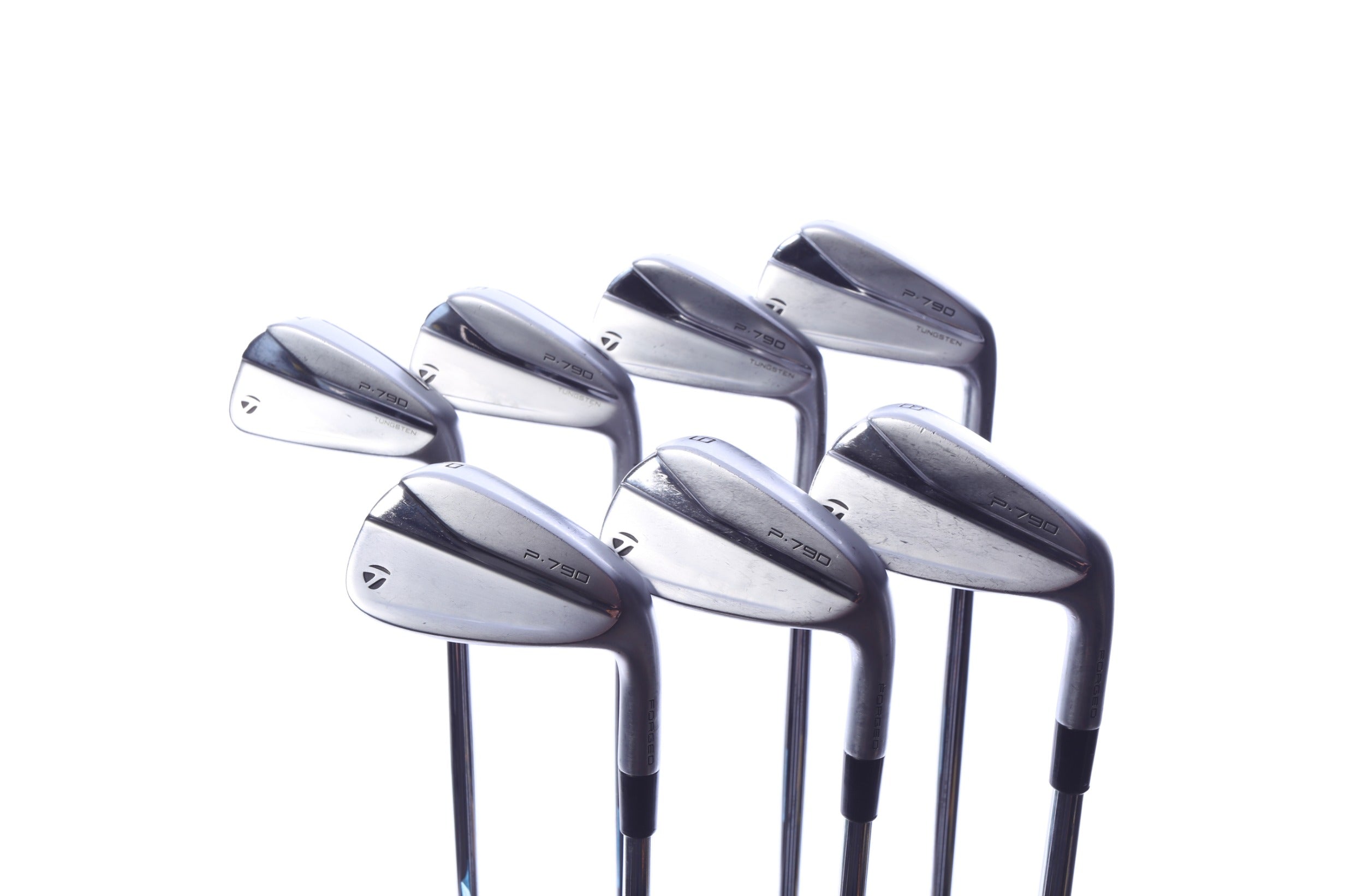 Used TaylorMade 2021 P790 Iron Set - Right-Handed - 4-PW - Stiff Flex