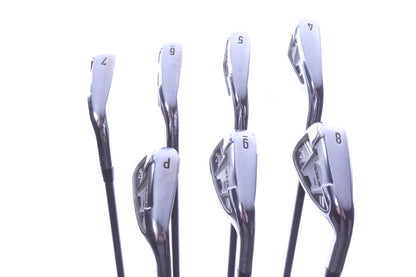 Used Callaway Rogue Pro Iron Set - Right-Handed - 4-PW - Stiff Flex