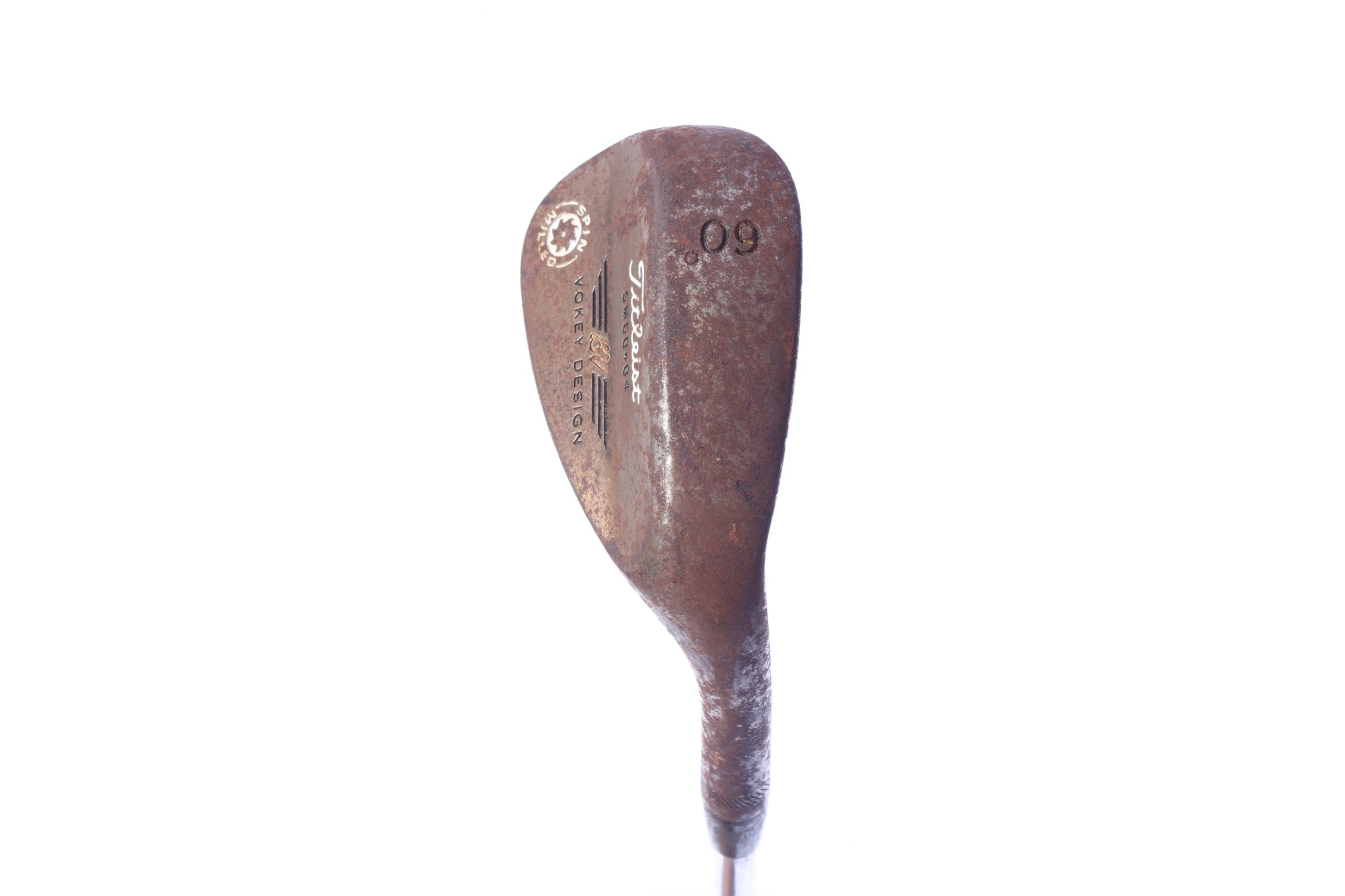 Used Titleist 2009 Vokey Spin Milled Oil Can Lob Wedge - Right-Handed - 60 Degrees - Regular Plus Flex